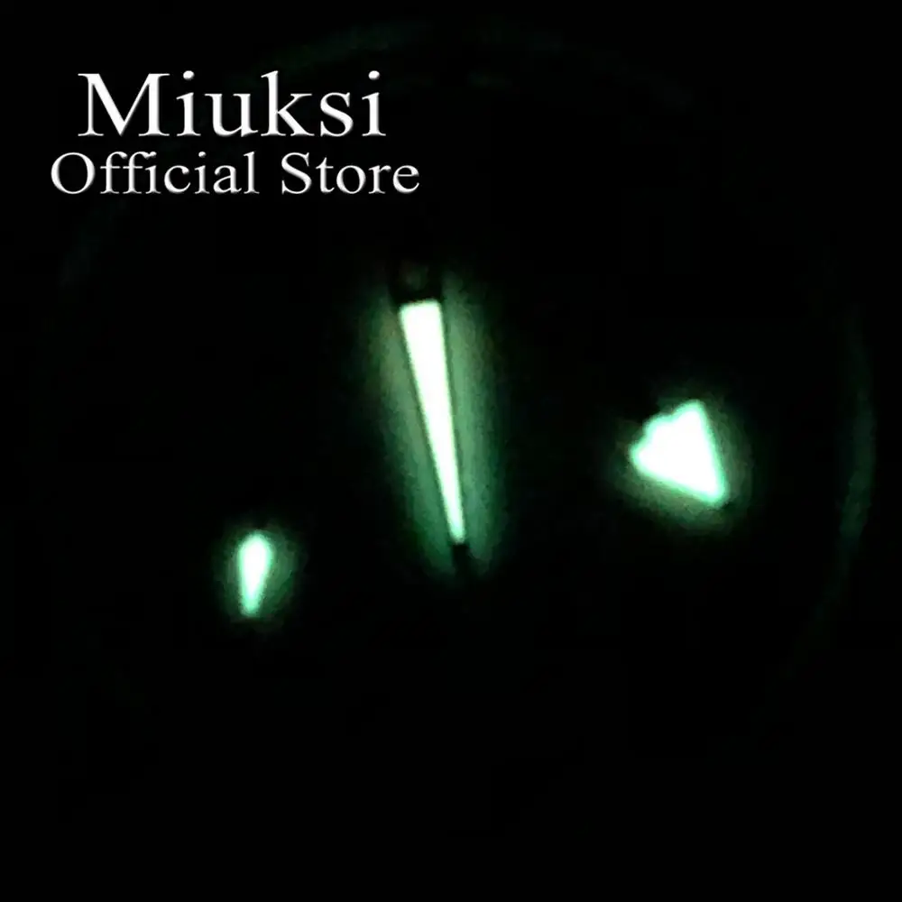 Miuksi светящиеся стрелки подходит для NH35 NH36 ETA 2836 2824 Miyota 8215 8205 821A Mingzhu DG 2813 3804