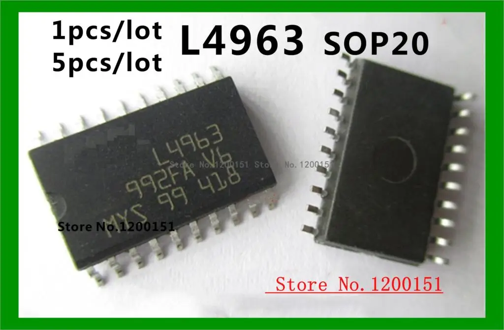 PLL2001 DIP16 PLL2001C PLL2001S SOP16 L4963W DIP20 L4963 SOP20|Интегральные схемы| |