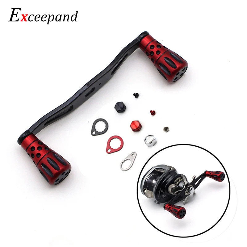 

Exceepand 100mm Baitcasting Fishing Reel Handle for Abu Garcia Daiwa Aluminum Knobs High Strength Tools Accessories Tackles