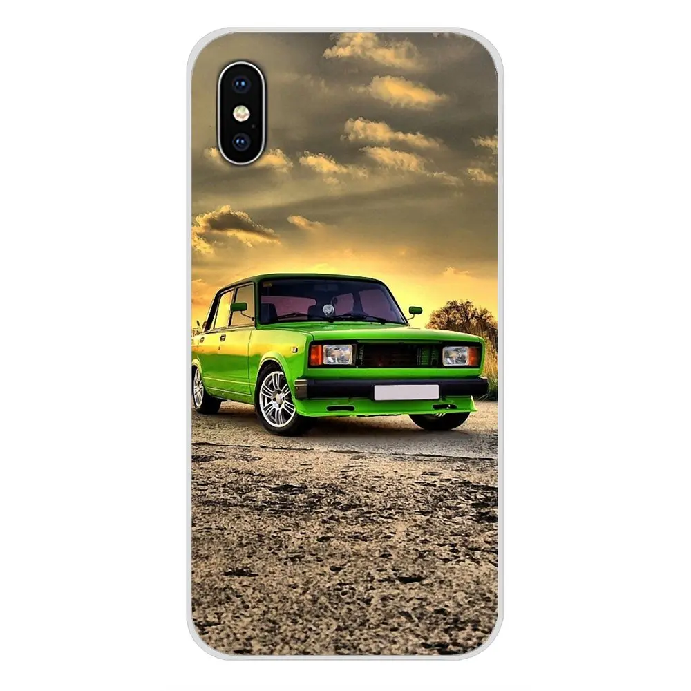 Аксессуары чехлы для телефонов Huawei Honor 4C 5C 6X 7 7A 7C 8 9 10 8C 8S 8X 9X 10I 20 Lite Pro design lada concept car |