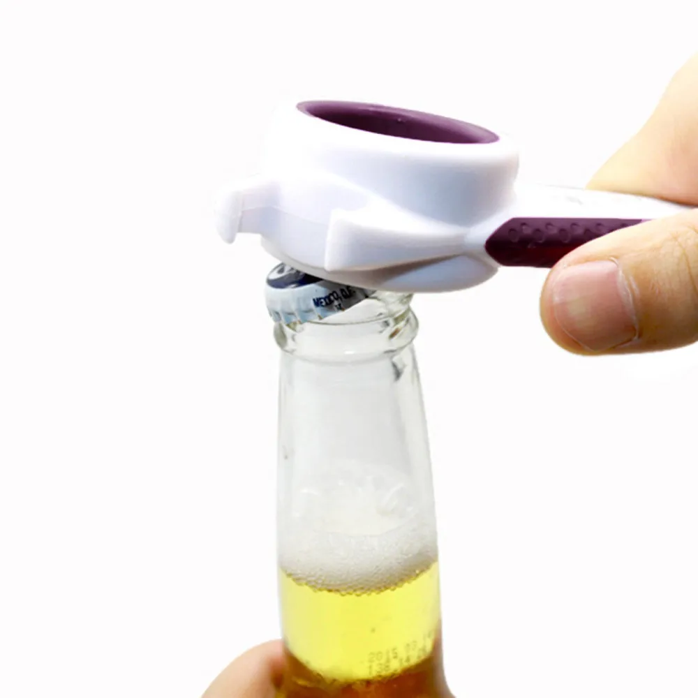 Bottle Opener Home Kitchen Multifunction 5 In 1 Bottles Jars Bar Tool Cans Manual Drink Can Beer Gadget #45 | Дом и сад