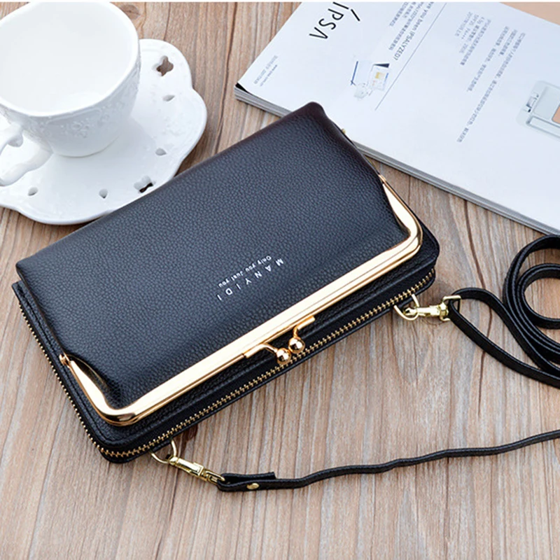 

Full Protective PU Leather Mobile Phone Wallet Case For iPhone 12 Pro Max 11 Pro XS Max SE Flip Wallet Cellphone Case Cover