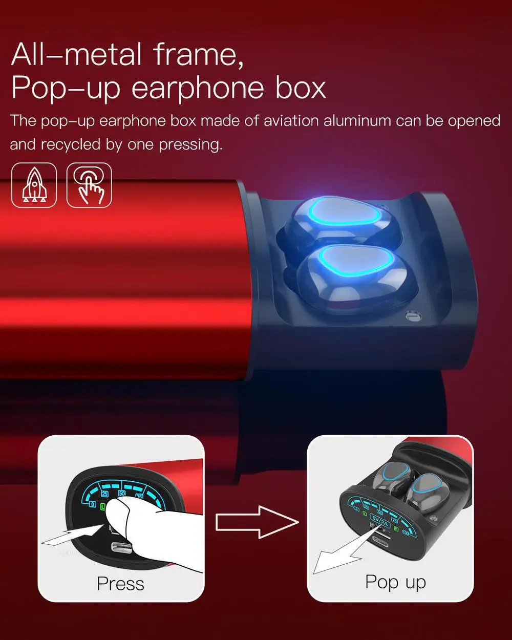 Verdadeiro sem Fio Fone de Ouvido Bank para Homens Case ao Vivo Jakcom Power Mulheres Galaxy Buds Max Fone Gadgets Usb Tws2 2 Jakcom tws2 verdadeiro sem fio fone de