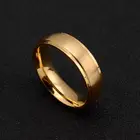 Кольцо из нержавеющей стали мужское, Модная бижутерия, кольцо золотого цвета на палец, подарок