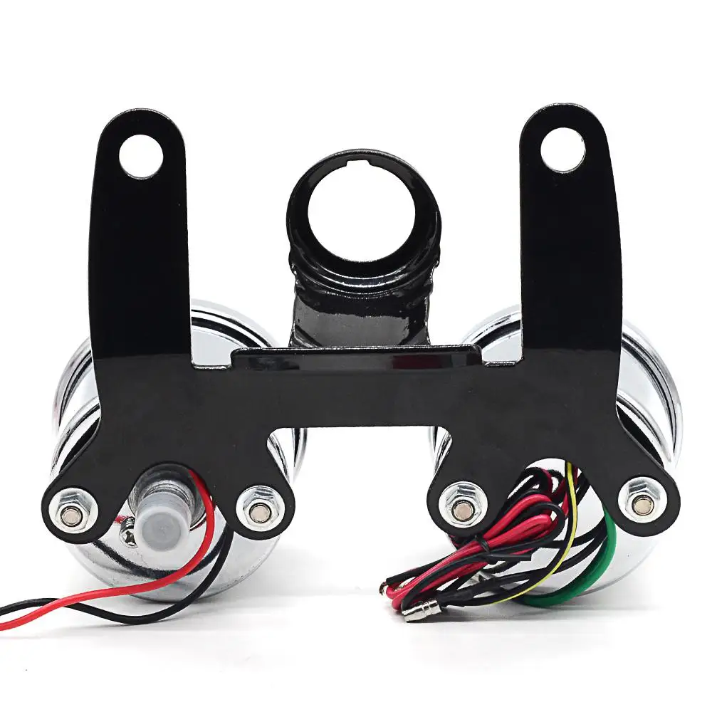 2 в 1 мотоцикл со светодиодной подсветкой одометр и Тахометр спидометр датчик