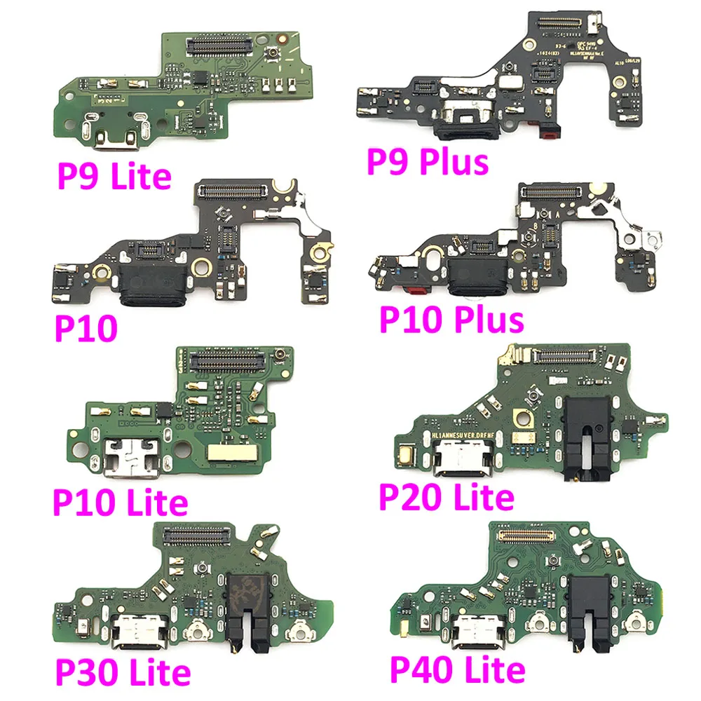 

5Pcs, 100% Original USB Charging Port Dock Connector Board Flex For Huawei P9 P10 P20 P30 Lite Plus P20 Pro P30 Pro P40 Lite E