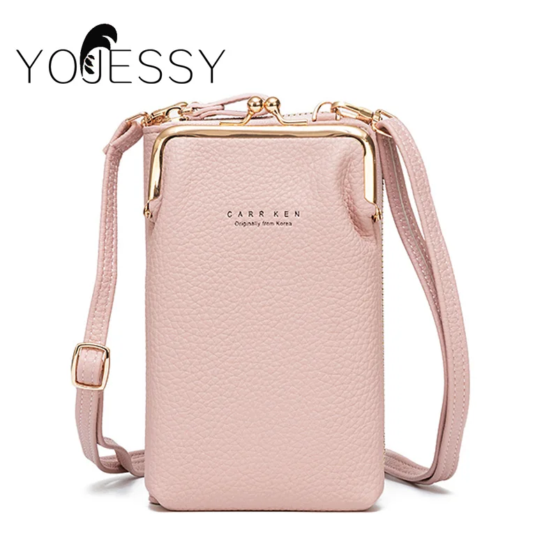 

YOJESSY Crossbody Cell Phone Shoulder Bag Cellphone Bag Fashion Daily Use Card Holder Mini Summer Shoulder Bag for Women Wallet