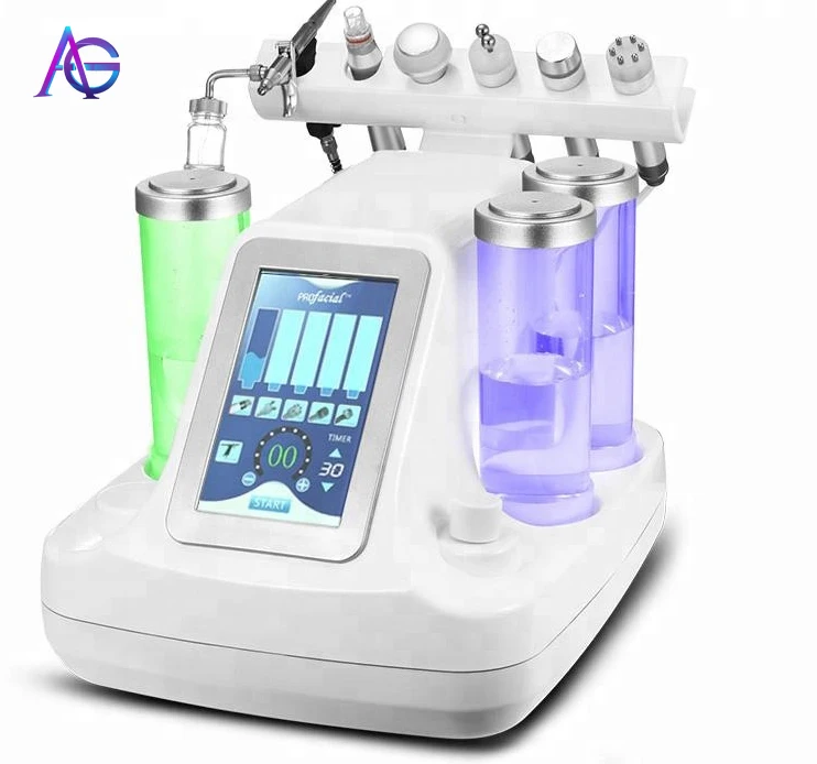 Adg 6 в одном Профессиональный hydra кислородный кисточки для ухода за кожей уход