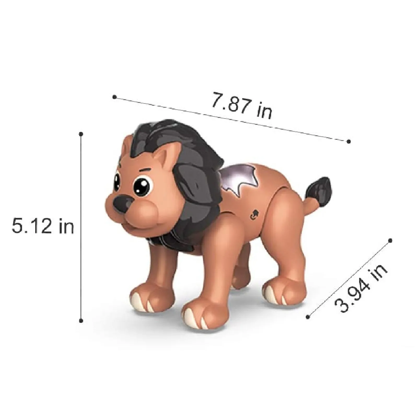 

2021 Building Blocks Dan Baole Magnetic Assembled Animal Toy Puzzle Simulation Animal Assemble Education ToysChildren's Gift