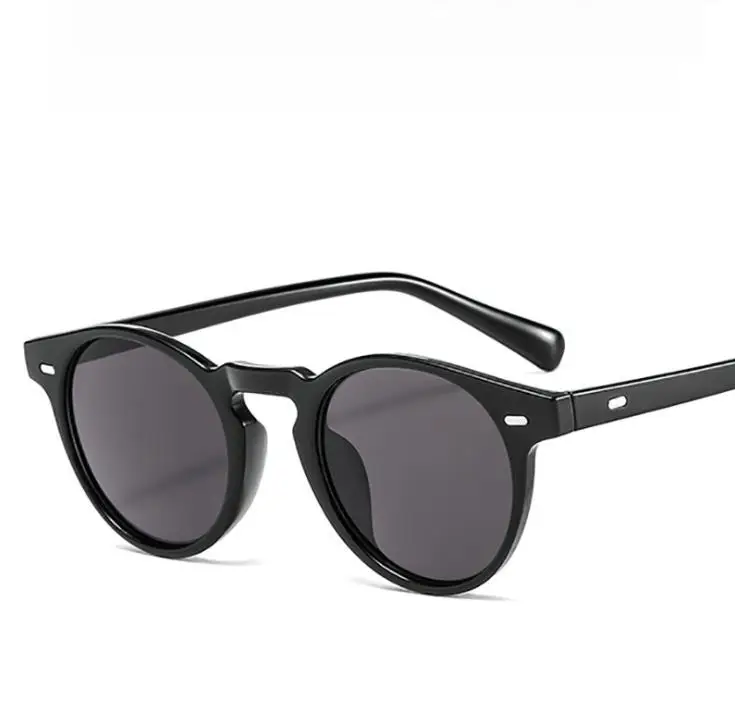 

Luxury Brand round Sunglasses Women Designer 2021 Trend Retro Oval Round Sun Glasses For Women Men Cat Eye Sunglass Lady Shade