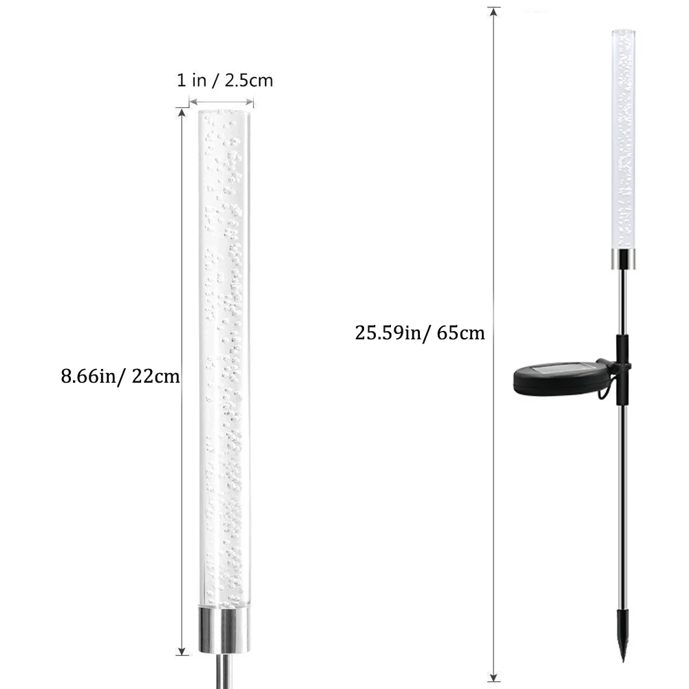 Уличный садовый светильник на солнечной батарее водонепроницаемые светодиодные