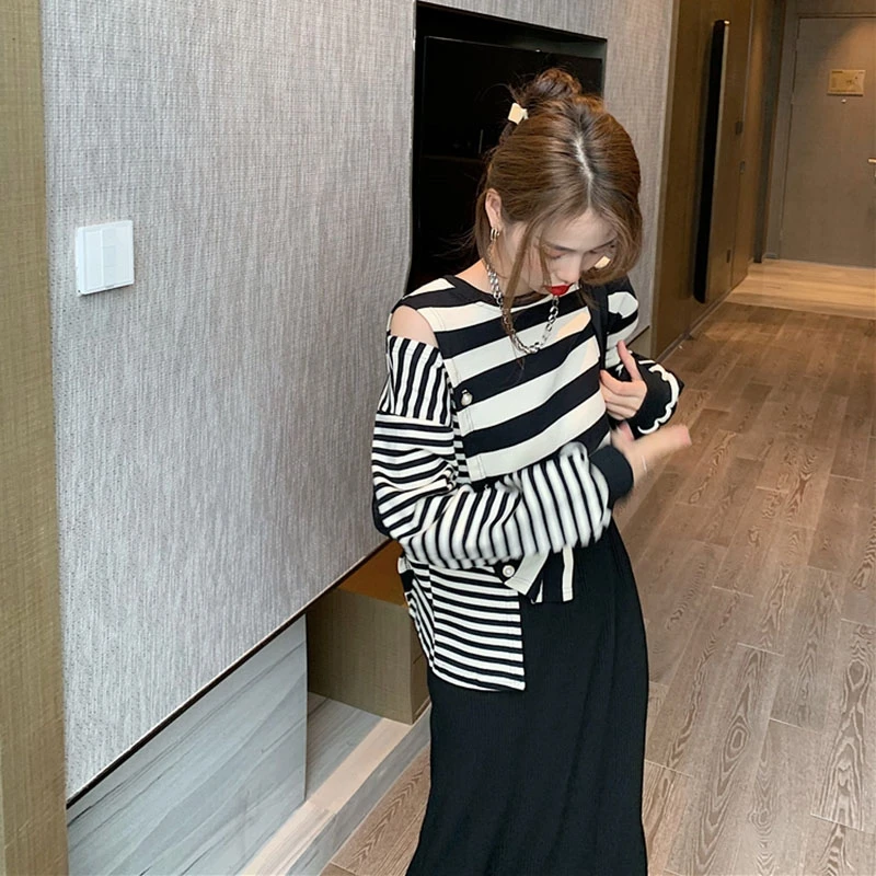 

Fashion Aesthetic Sweatshirt Korean Style Winter Harajuku Crewneck Crop Top Sweatshirt Bluza Damska Women's Clothing DB60WY