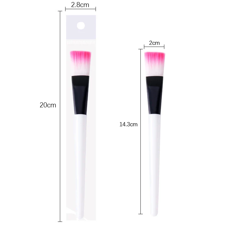 

5PCS Soft Cosmetic Makeup Brush DIY Mask Brushes Foundation Skin Face Care Tool Acrylic-Handle Gel Cosmetic Beauty Tools
