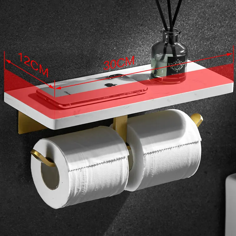 Мраморный держатель для бумажных полотенец настенный туалетной бумаги |