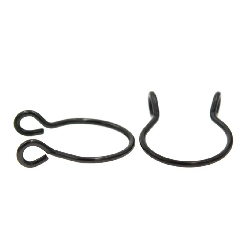 WinHot распродажа 2 штуки Поддельные кольца для носа готические панк клипсы ушей