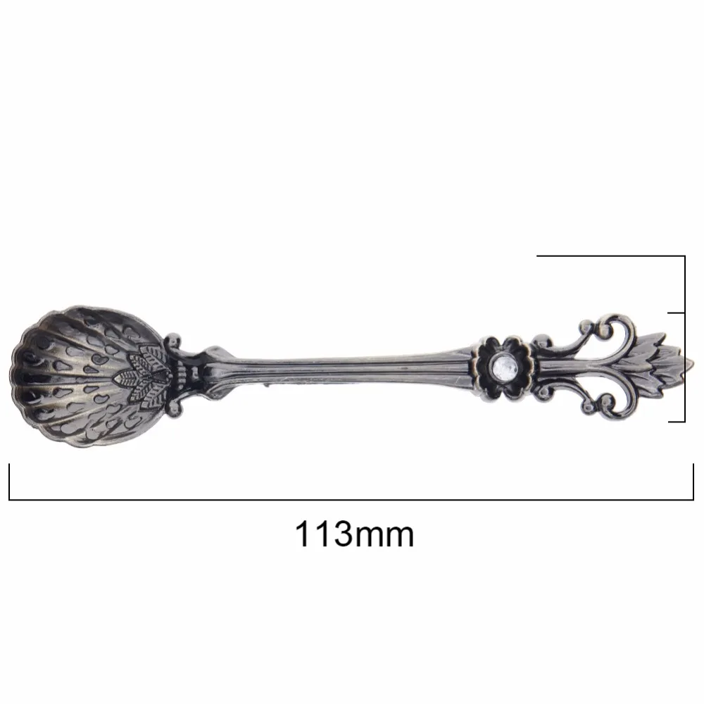 Новое поступление винтажные ложки Ретро Ложки для кухни столовые набор напитков