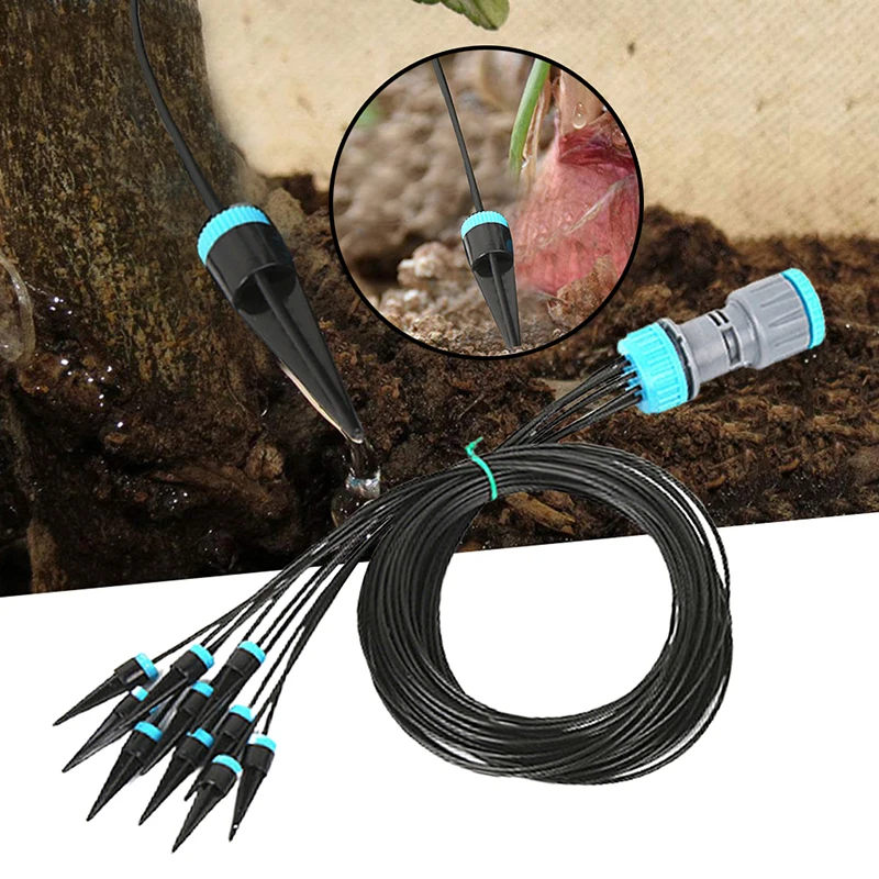 

Drip Emitters Fan Shape Sprayer Convenience Irrigation System Watering Kits for Garden Patio Lawn S7