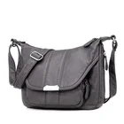 Сумка на плечо Annmouler женская из экокожи, модный саквояж кросс-боди, мягкий мессенджер 3 цветов, Дамский клатч с кармашками, кошелек