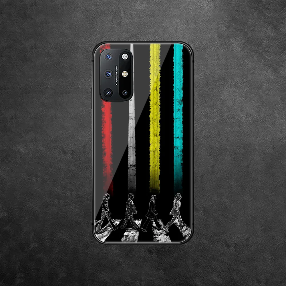 

Rock Beatle Band Tempered Glass Phone Case Cover For Oneplus Oppo Realme A53 Find X 2 3 5 6 7 8 9 T Pro Nord Gt Neo Phone case