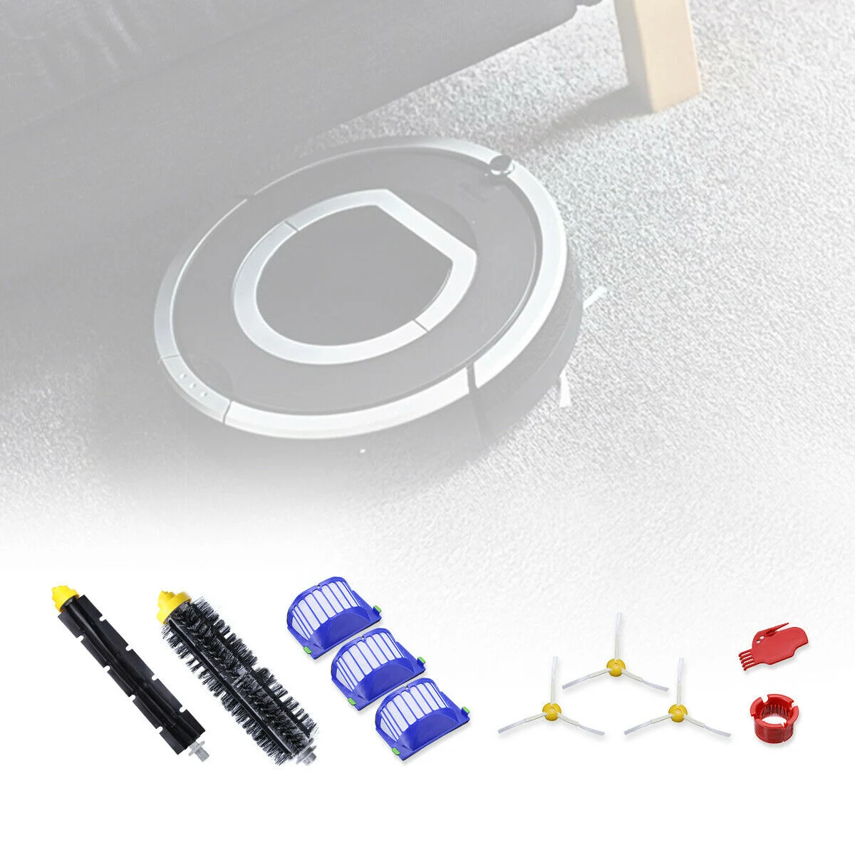 

Parts Vacuum Filter Brush Kit For IRobot Roomba 680 Filter Brush 650 675