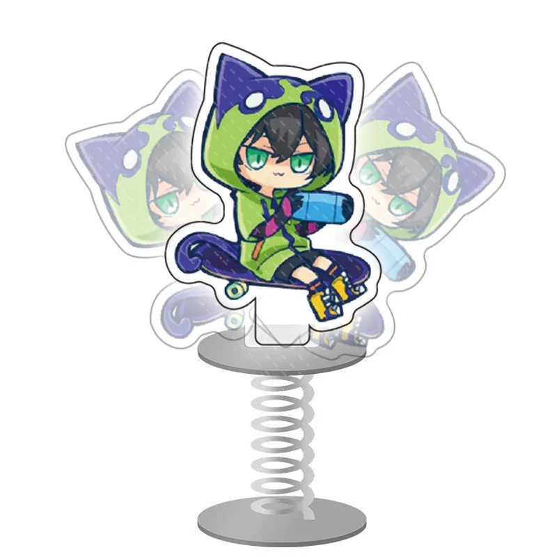 

Anime Keychains SK unlimited skateboard Acrylic Figure Stand Model Plate Desk Decor Barbara Cute Standing Sign Great Gifts