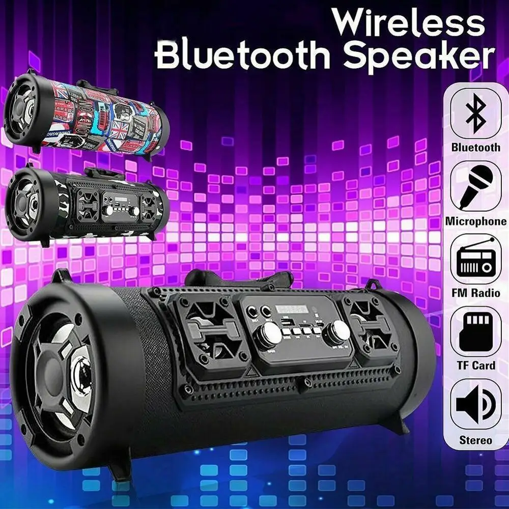 2020 Беспроводная Bluetooth-Колонка в форме ракетного пускового устройства