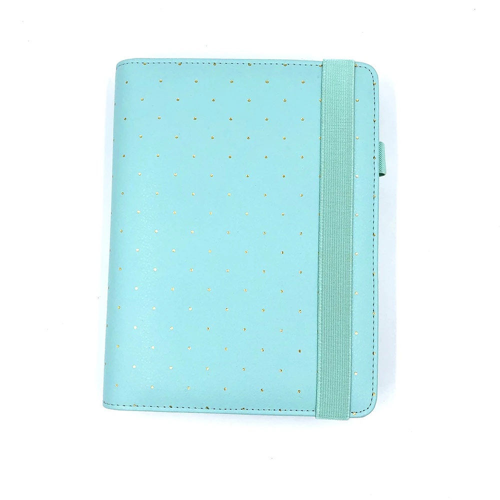 Lovedoki, новинка, записная книжка Dokibook, конфетный цвет, Обложка, А5, А6, вкладыш, планировщик времени, органайзер, серия, личный дневник, ежедневник, заметки - Цвет: Mint Elastic Band