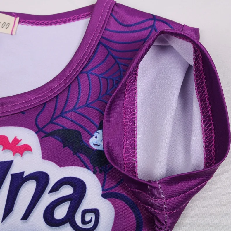 Новинка 2019 года костюмы ужас вампира Детские страшные платья для девочек на