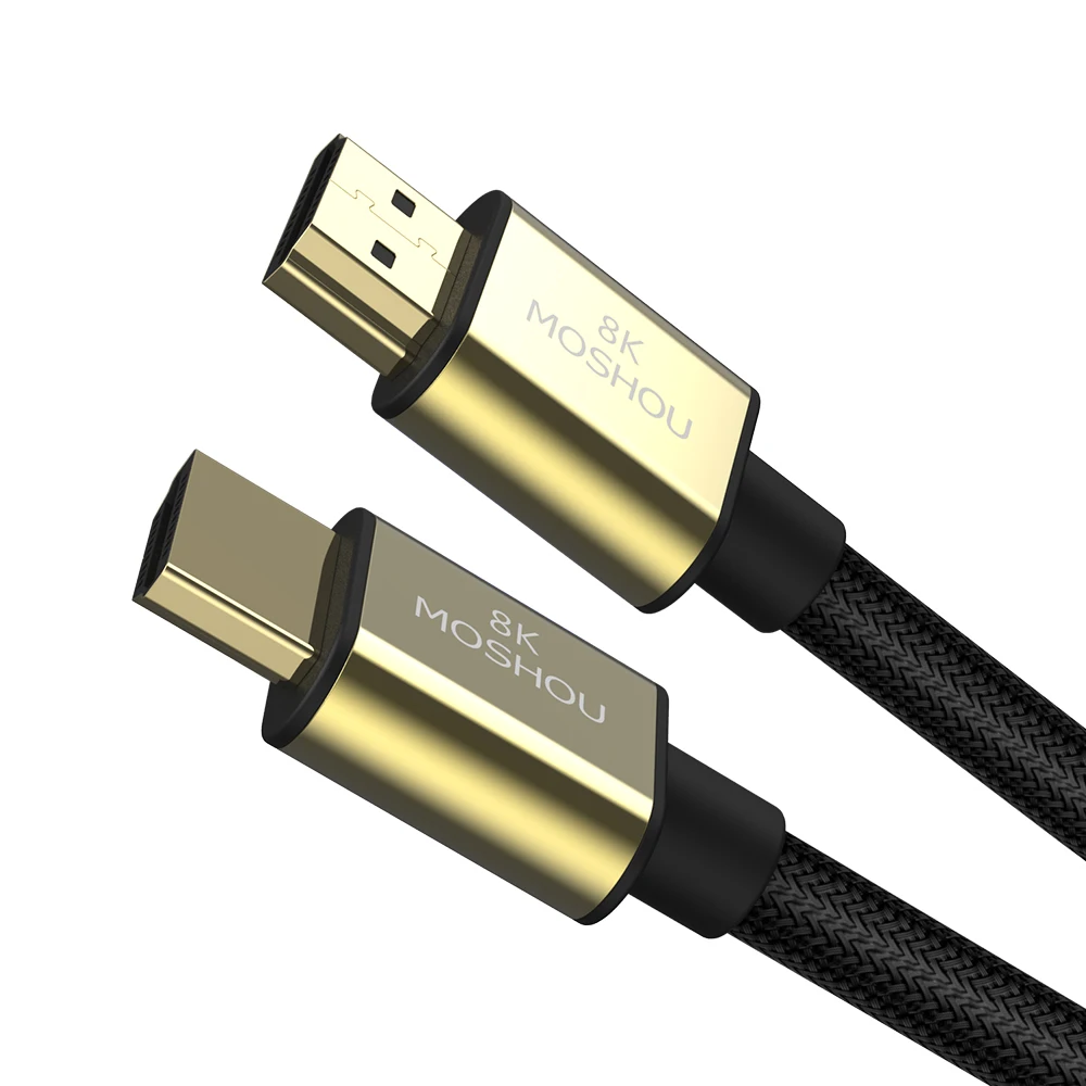 Moshou HDMI-совместимые кабели 2 1 8K 60Hz 4K 120Hz 48gbps полоса пропускания ARC видео для