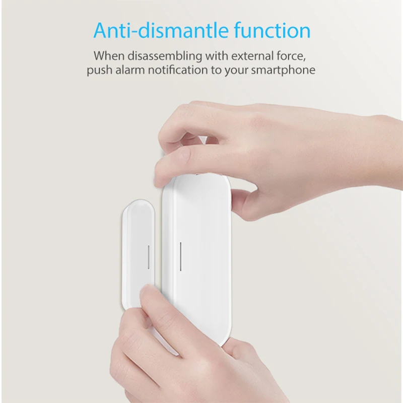 

Coolcam Z Wave Plus USB Door Sensor Window Sensor+ Temperature And Humidity 700 Series USB Charge Battery Operated EU 868.4MHZ