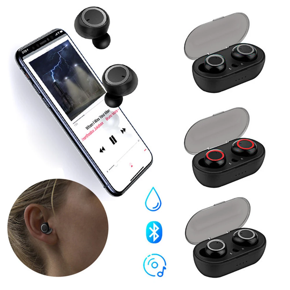 Беспроводные Bluetooth 5 0 наушники W12 Спортивная стереогарнитура сенсорный