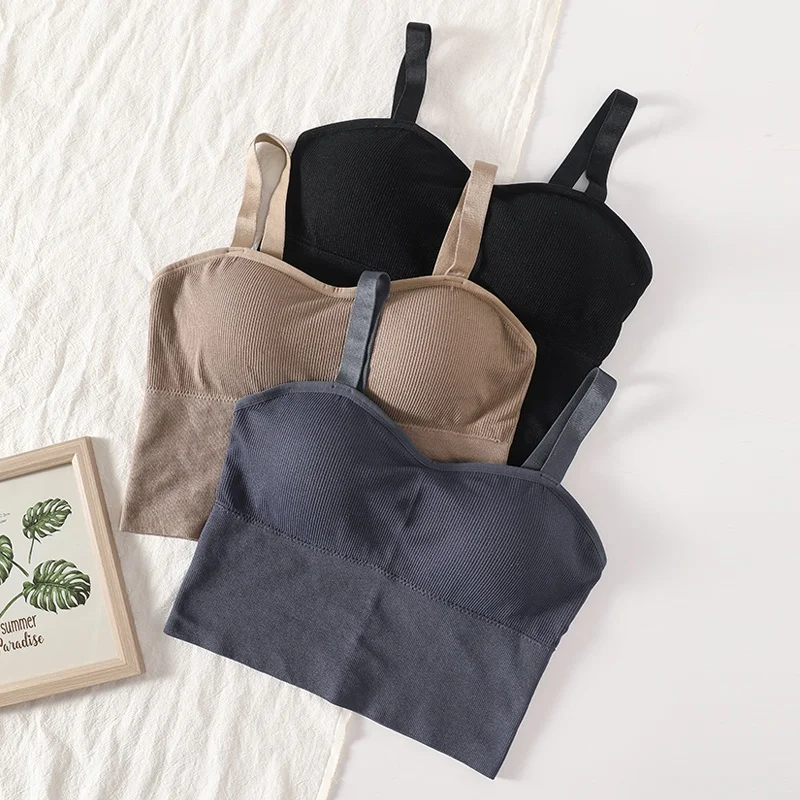 Универсальный однотонный топ INS на осень новинка 2020 Женский пикантный Топ без