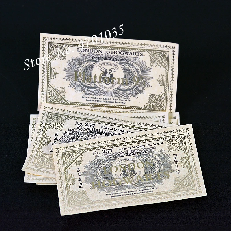 1 шт. Гарри кино Лондон Экспресс Реплика билета на поезд платформа № 257 для