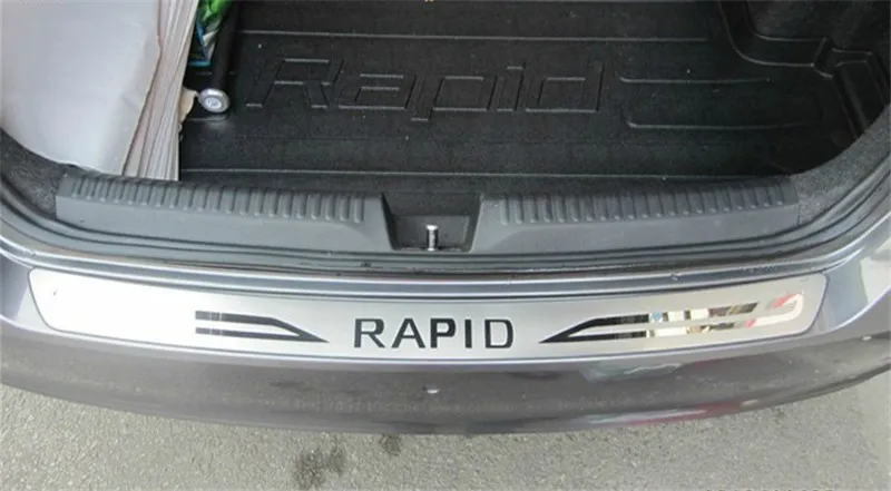 Защитная накладка на заднюю крышку багажника порог порога задней двери