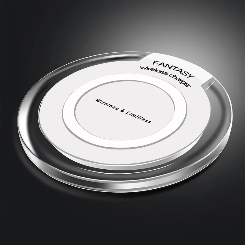 Беспроводное зарядное устройство Индукционное USB для Apple iPhone 8 Plus/ X Samsung Galaxy S6 7 edge S8