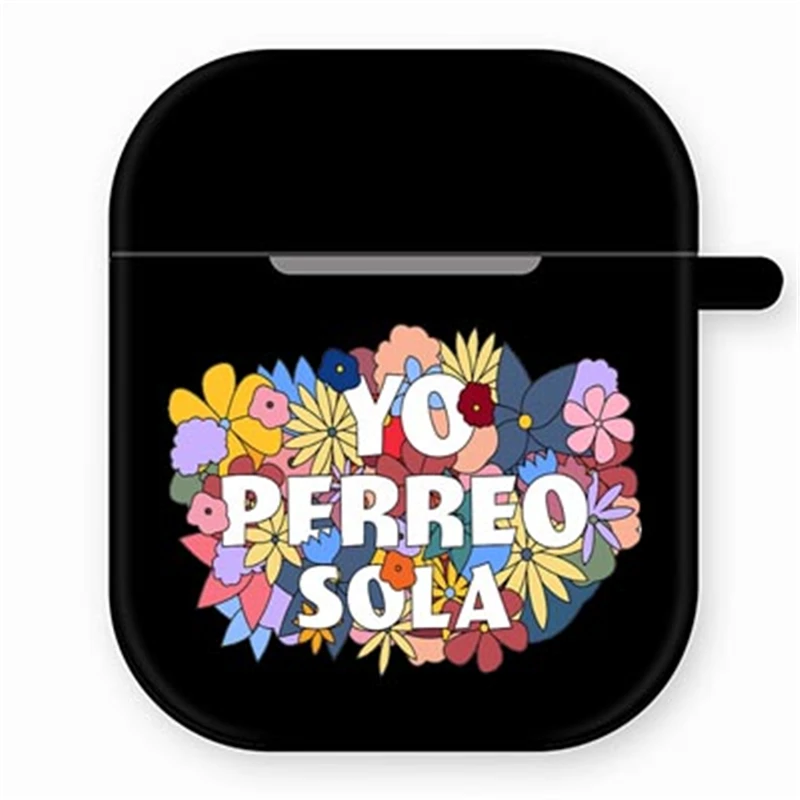 Чехол-накладка Yo Perreo Sola Bad Bunny Maluma из ТПУ для Apple airpods аксессуары наушников |