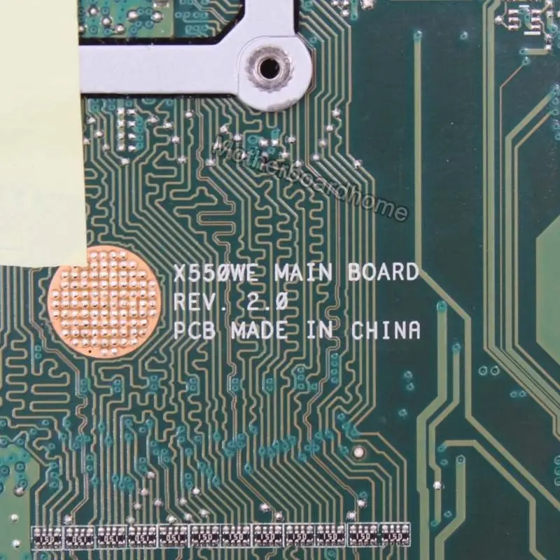 Для ASUS X550WA X550WE X550W D552W материнская плата для ноутбука с E1-6010 процессором 60NB06Q0MB1610 100%