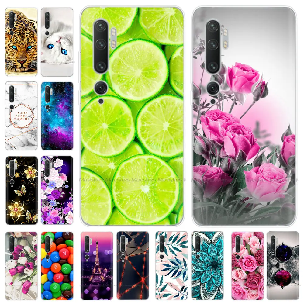 

Case for Xiaomi Mi Note 10 Pro Case Soft TPU Silicon Cover for Xiomi Mi Note 10 Note10 Pro Case Coque Bumper Shockproof Shell