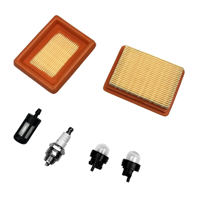 

Air Filter Cleaner Spark Plug Fuel Filter Primer Blub for FS120 FS200 FS250 FS30 Y4QC