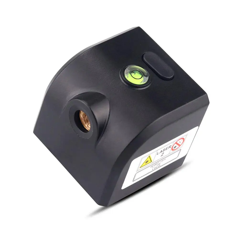 Mini Black Laser Level 360 Degree Cross Line Rotary Level Measuring Instruments 4 Lines 5 Points For Construction Tools