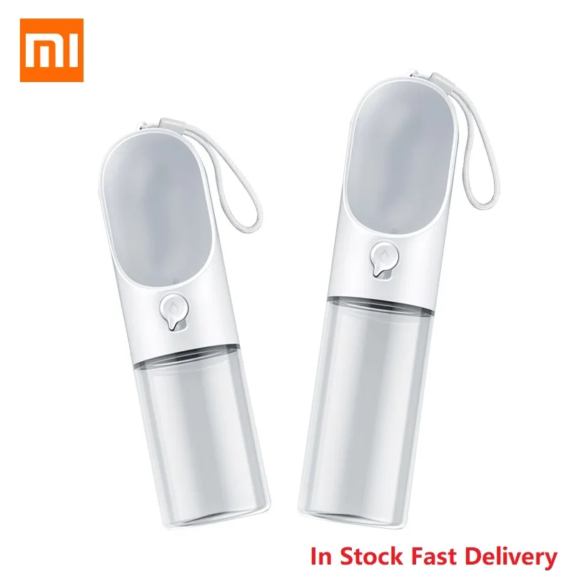 

Xiaomi PETKIT Portable Pet Water Bottle Cup 300/400ML Dogs Travel Puppy Cat Drinking Outdoor Pet Water Dispenser Feeder BPA Free