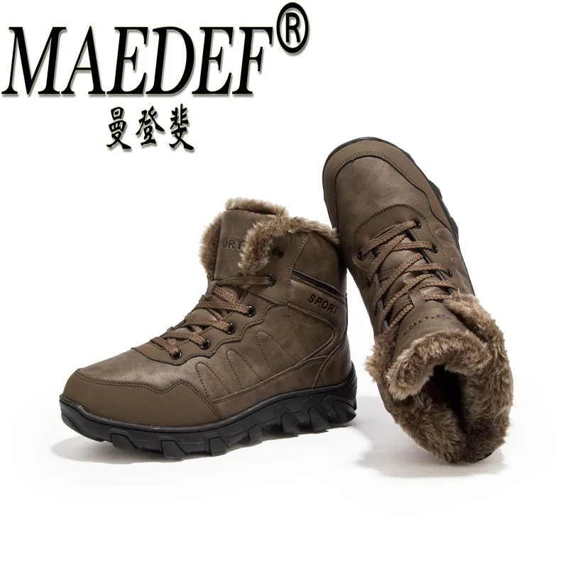 

Men's Hiking Shoes Winter Outdoor Mountain Climbing Boots Sport Trekking Camping Shoes Lightweight Non-slip Man Desert Boots