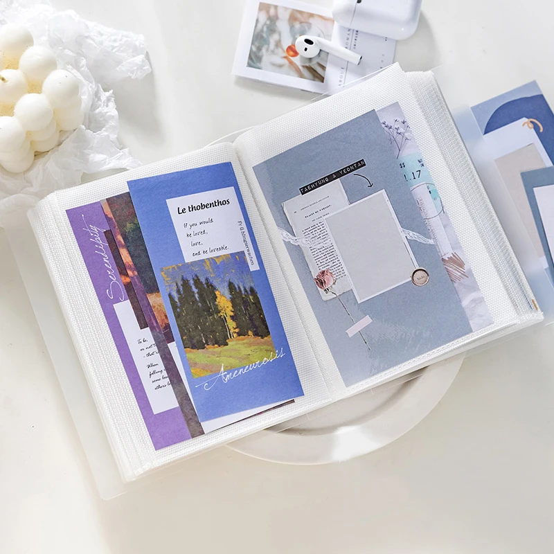 

120 Pockets Ins Polaroid Album Photo Book Card Storage Waterproof Material