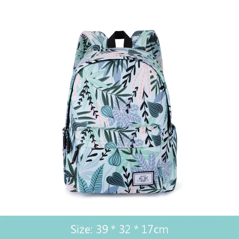 

Edison New backpack Printed Schoolbags for Boys and Grils Outdoor Leisure Polyester School Backpack High capacity Teenager Bags