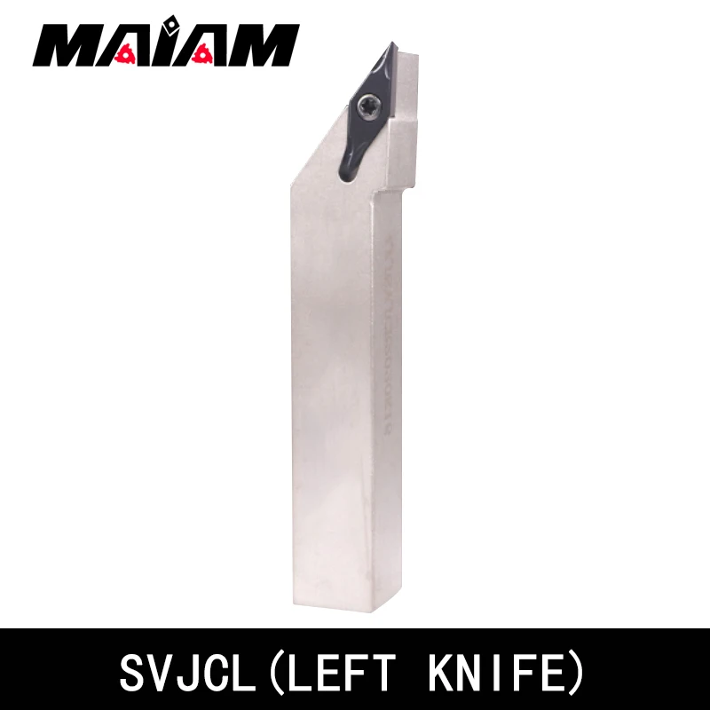 

bolt External turning tool bar SVJC SVJCR SVJCL 1212 1616 2020 2525 H11 K11 H16 K16 M16 VNMG Rhombus insert VNMG1104 VNMG1604