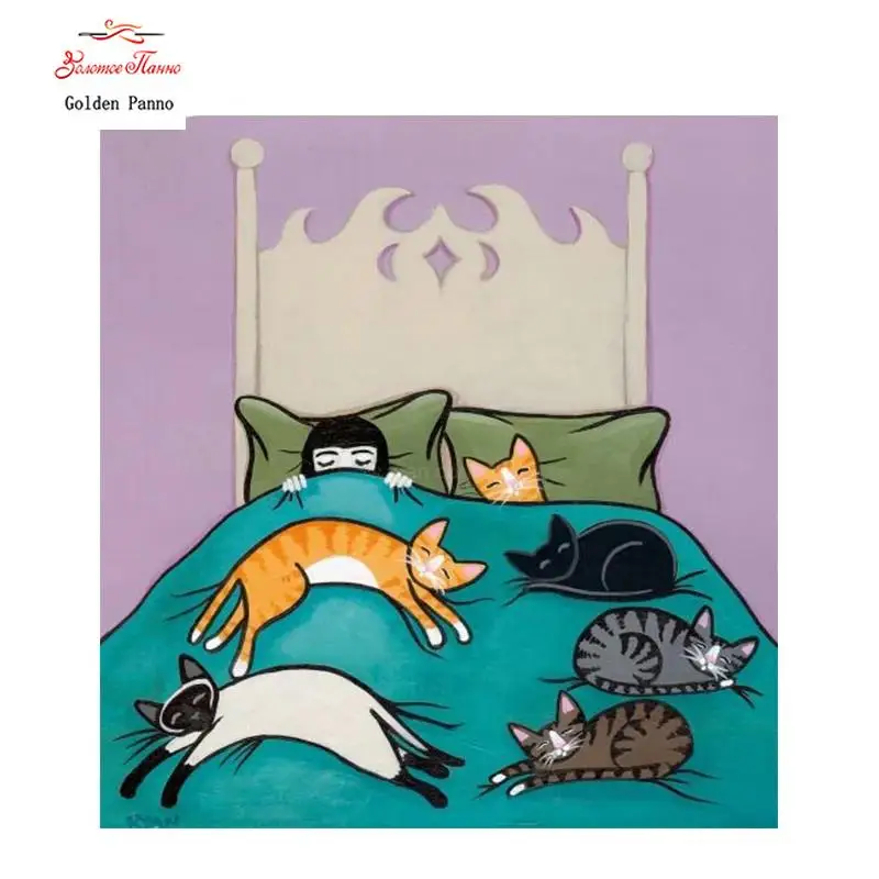 Full Square,Diamond Embroidery,Cat,5D,Diamond Painting,Cross Stitch,Diamond Mosaic,Needlework,Crafts,Gift, Hot sale