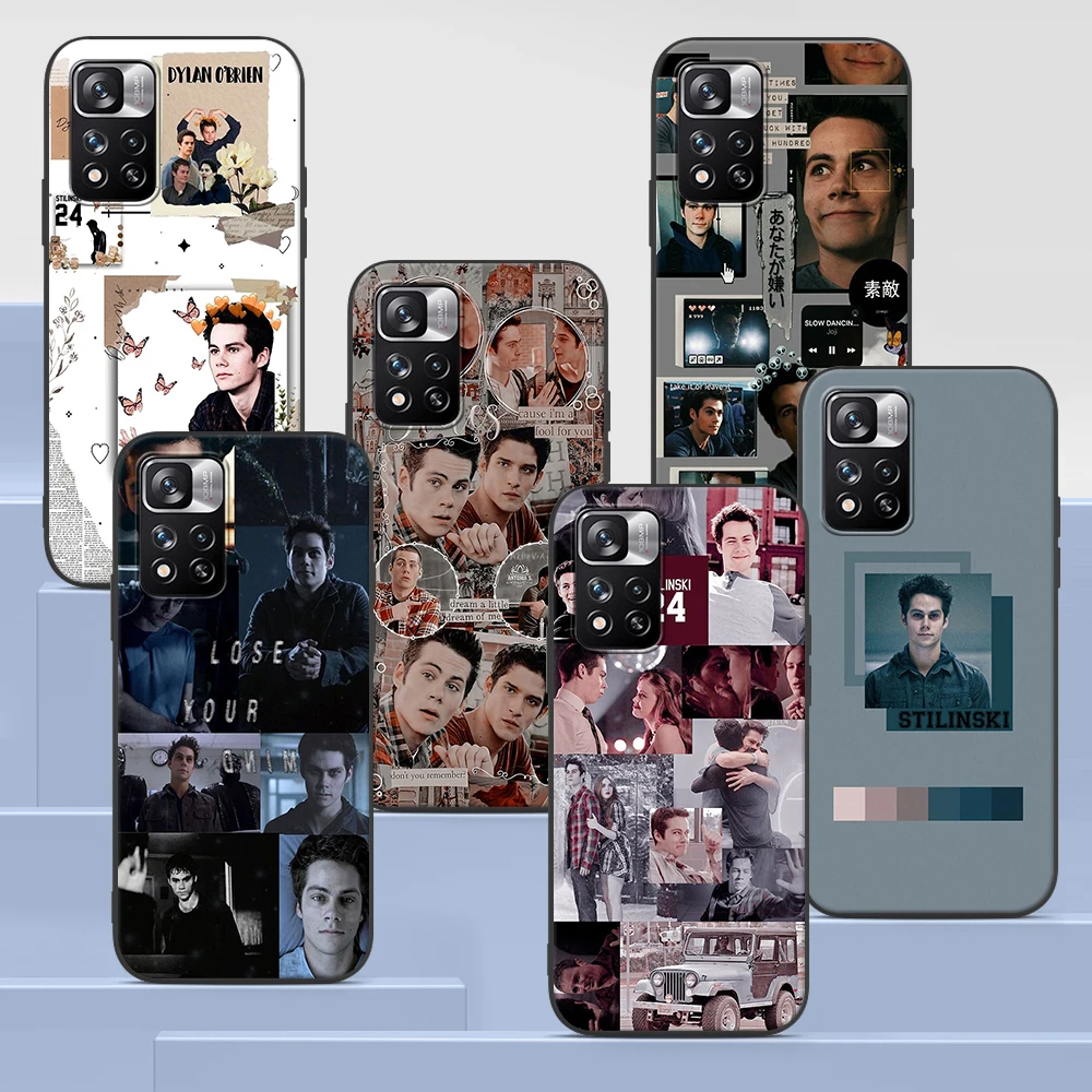 

Teen Wolf TV Show Case for Xiaomi Redmi Note 9S 9 8 10 11 Pro 9C 9A 7 8T 7A 8A 6A 6 10S Black Soft Silicone Phone Cover Coque