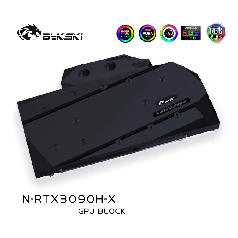Блок водяного охлаждения Bykski RTX 3090 3080 GPU для охладителя жидкости All Founder Edition RTX3090 /