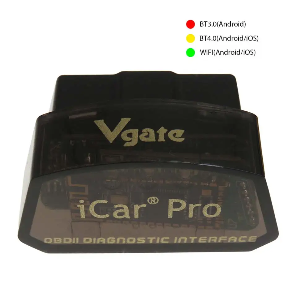 Elm327 WIFI Vgate iCar Pro OBD2 диагностический сканер для Android/IOS ELM327 Bluetooth3.0/4 0 OBD 2