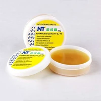 high quality nt zj 18 50g 80g yellow rosin soldering flux paste solder welding grease cream for phone pcb teaching resources